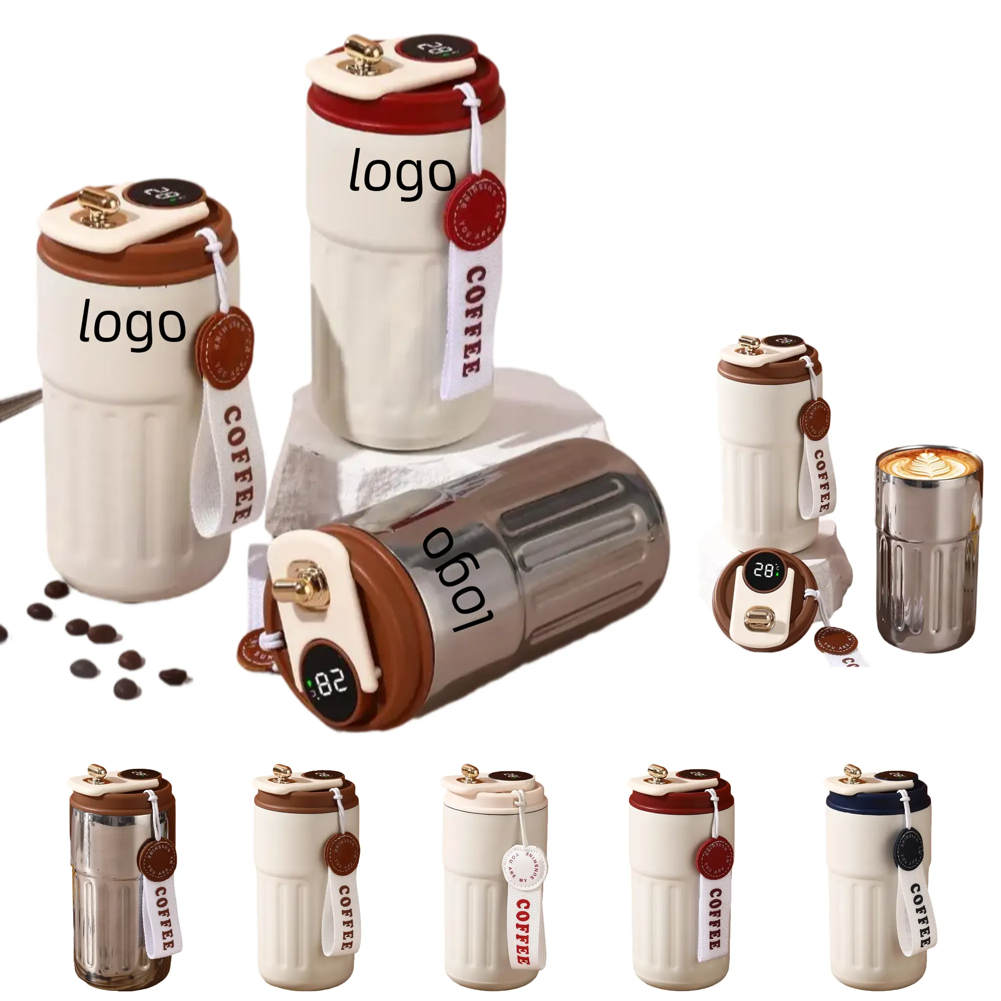 Temperature-controlled insulated coffee mugs 3
