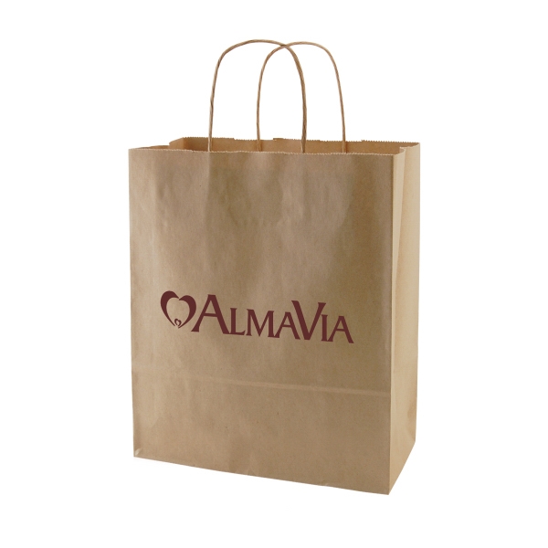 Recycled Natural Kraft Shopping Bag
