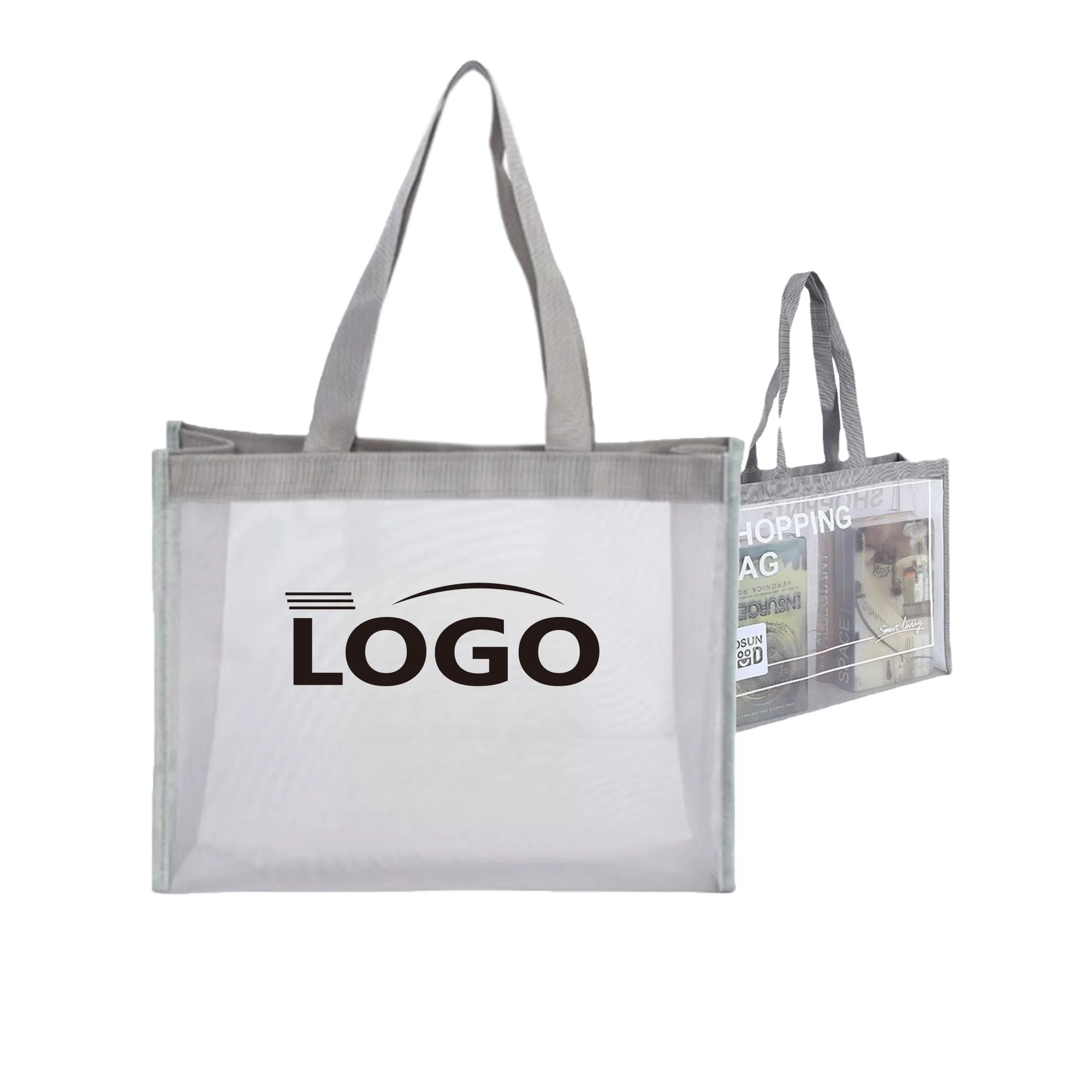 Large Mesh Nylon Tote Bag Lightweight
