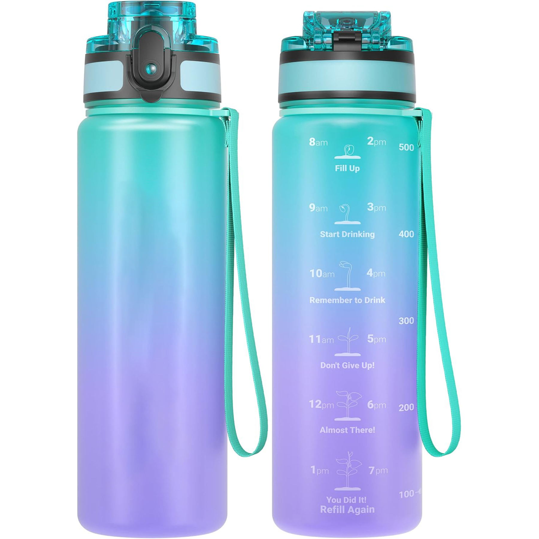 Time Marker Water Bottle 12