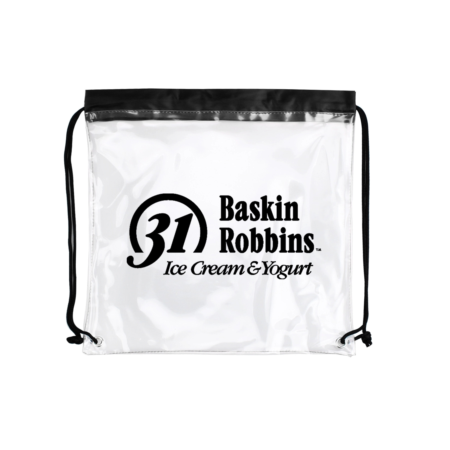 Clear PVC Drawstring Bag 11