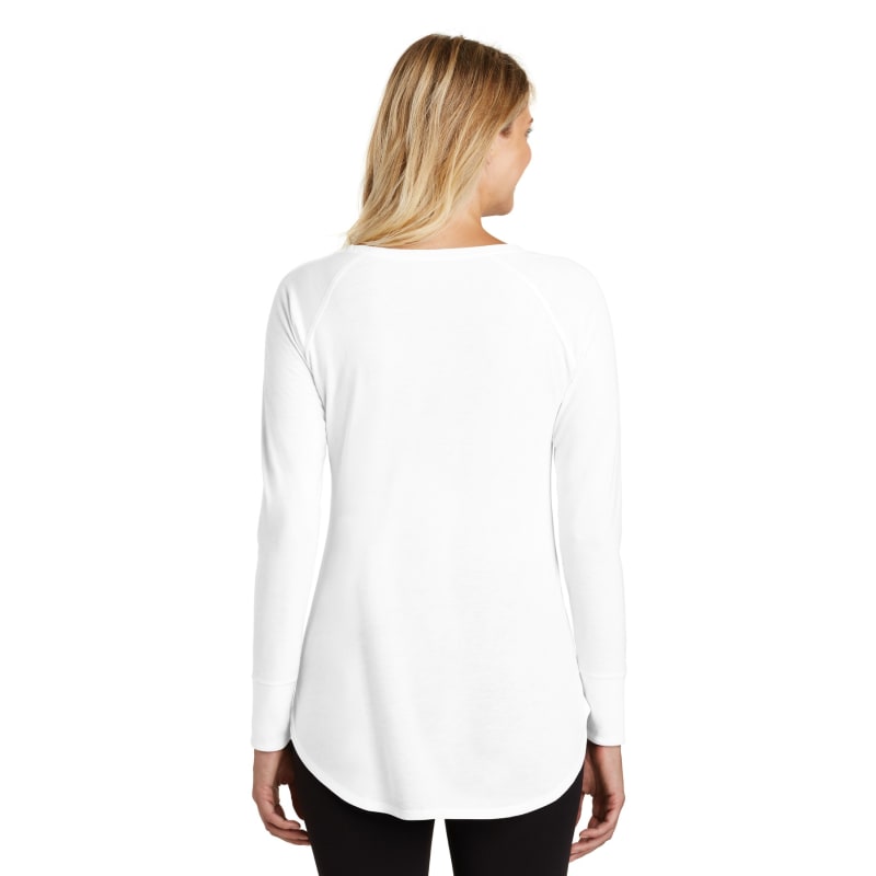 District Women's Perfect Tri Long Sleeve Tunic Tee. 5