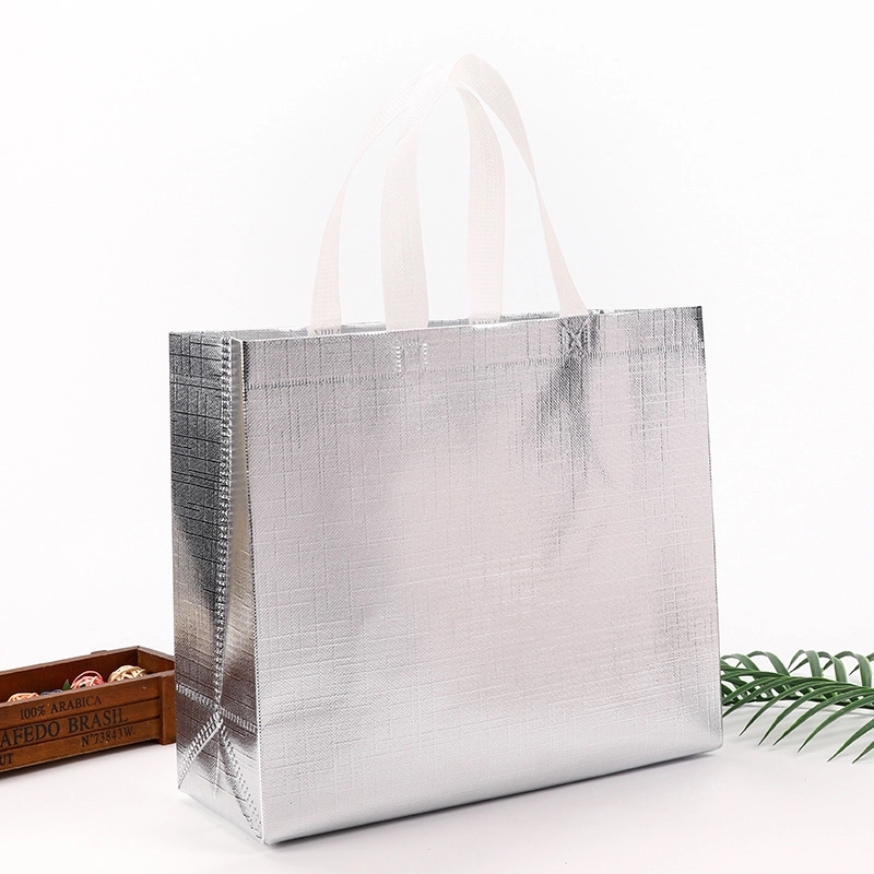 Custom Laser aluminized shopping Bags 5