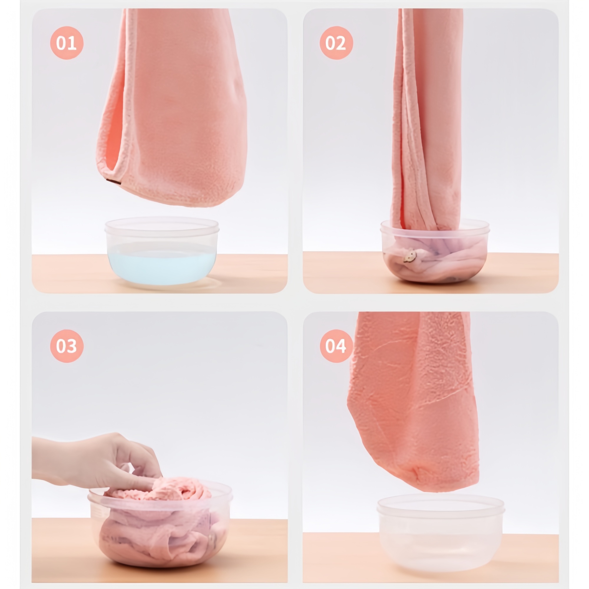 Coral Fleece Quick-Dry Hair Towel Bath Cap 4