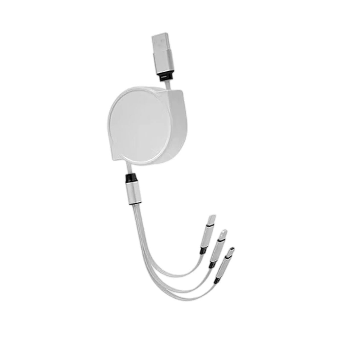 Multi Device USB Cable with Three Connectors 3