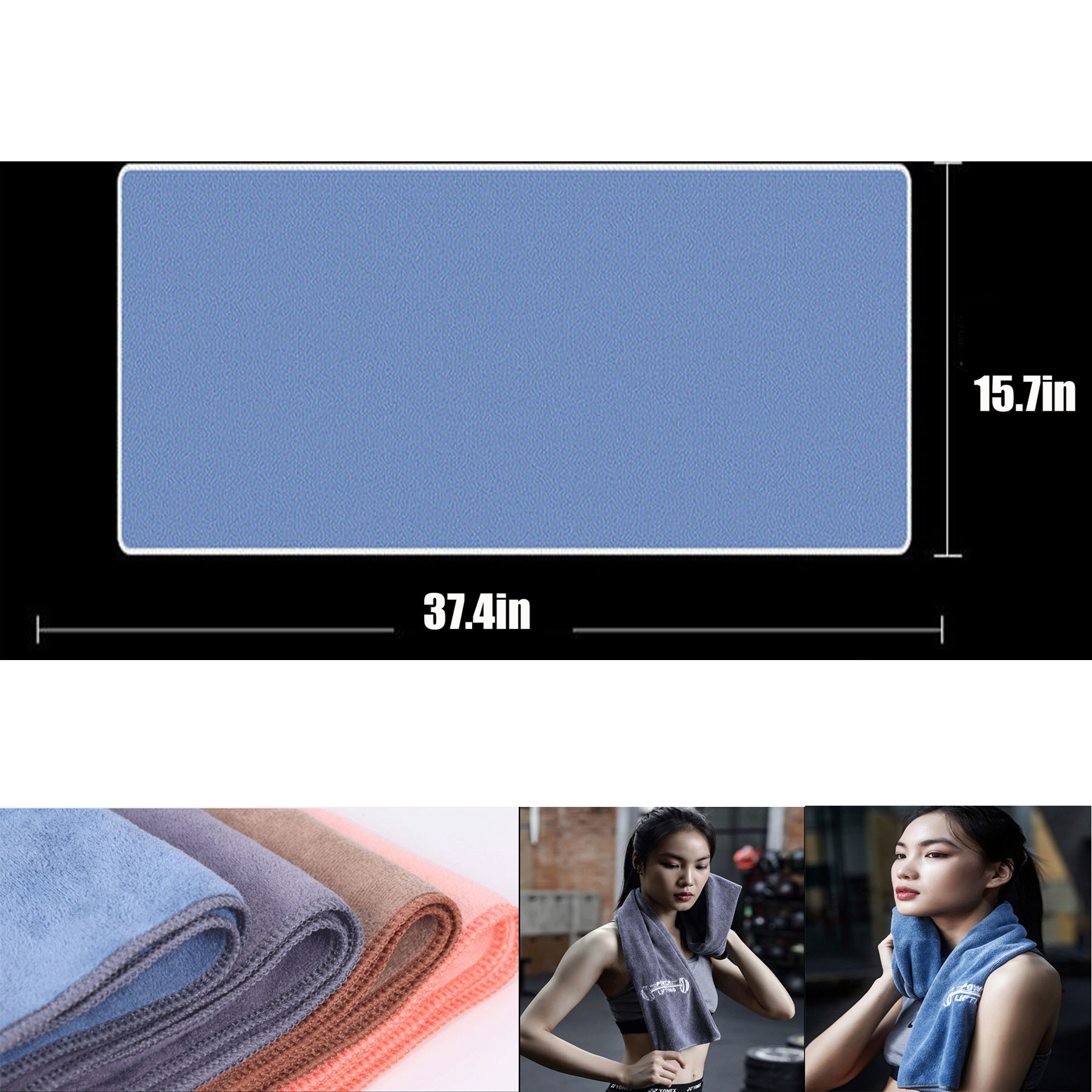 Absorption Cooling Sport Towel 1