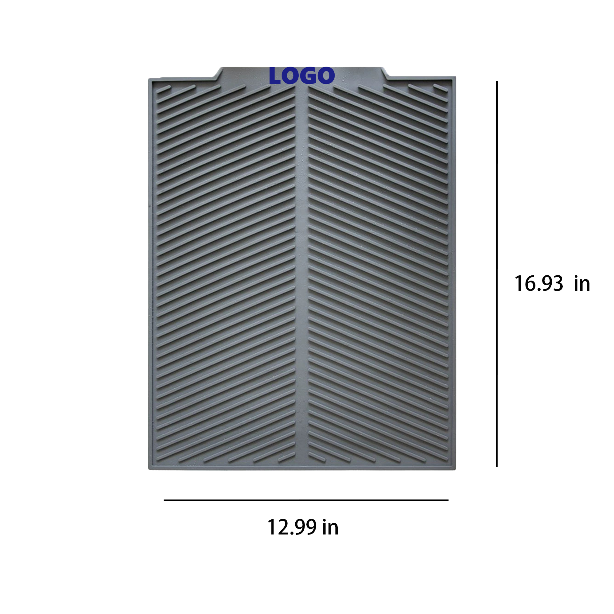Grooved Water Drainage Placemat 2