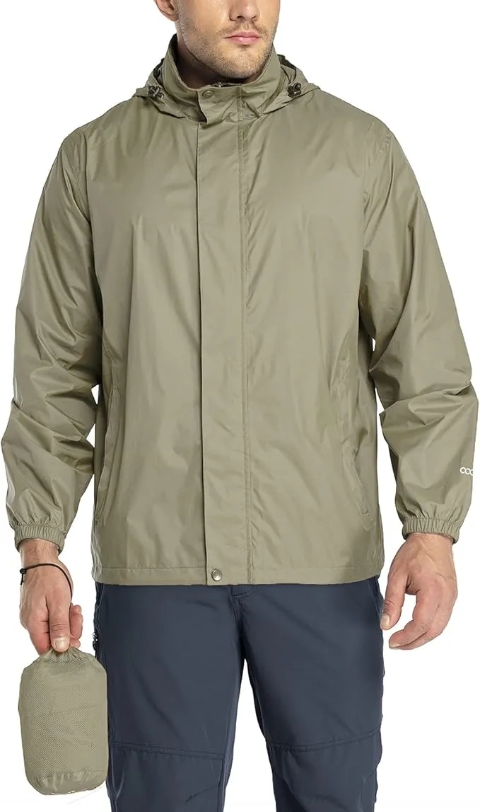 Men's Lightweight Waterproof Raincoat 19