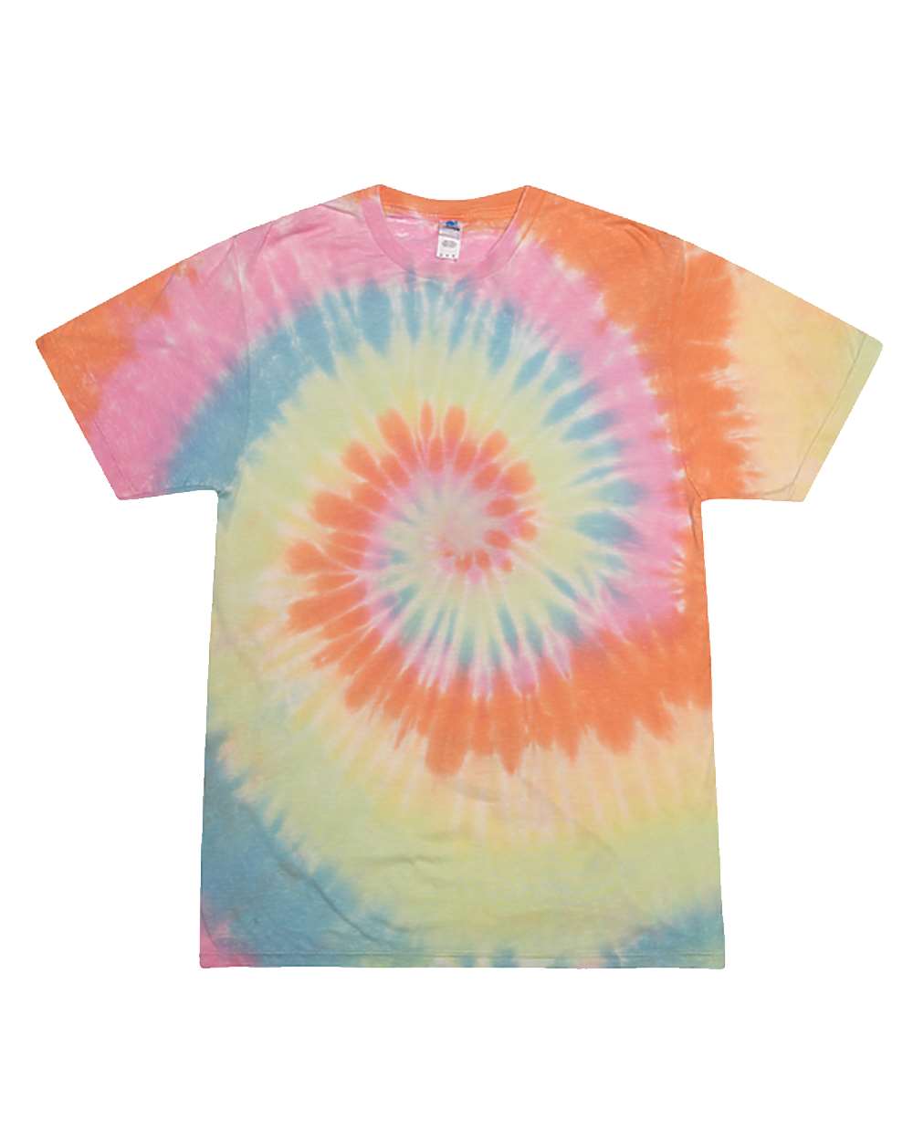Unisex Festival Tie-Dyed Burnout T-Shirt - 1090 15