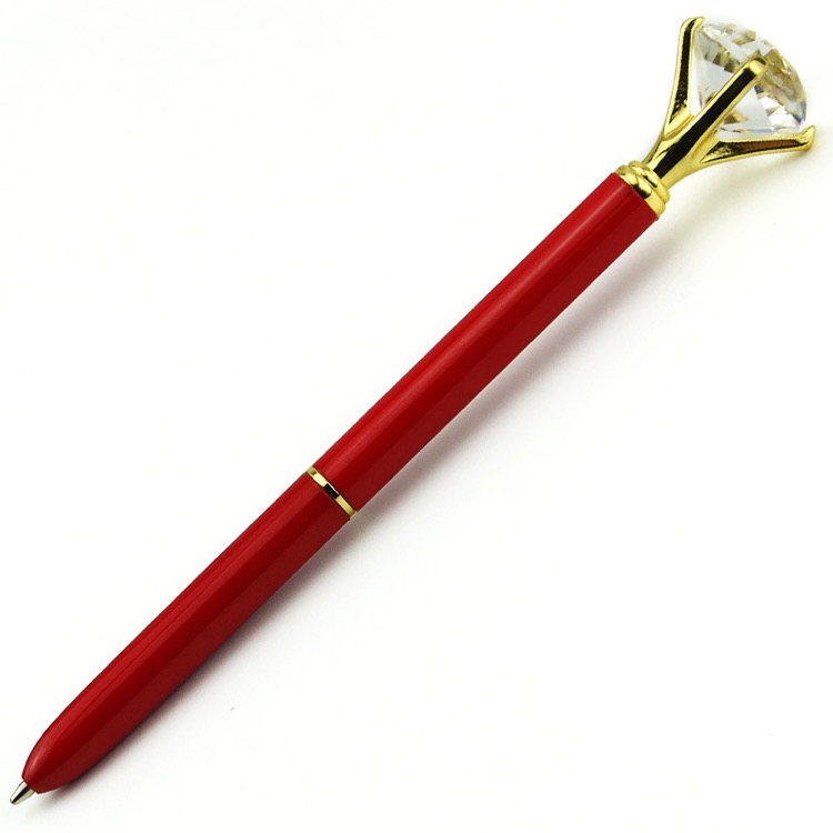 Retractable Metal Crystal Ballpoint Pens 5