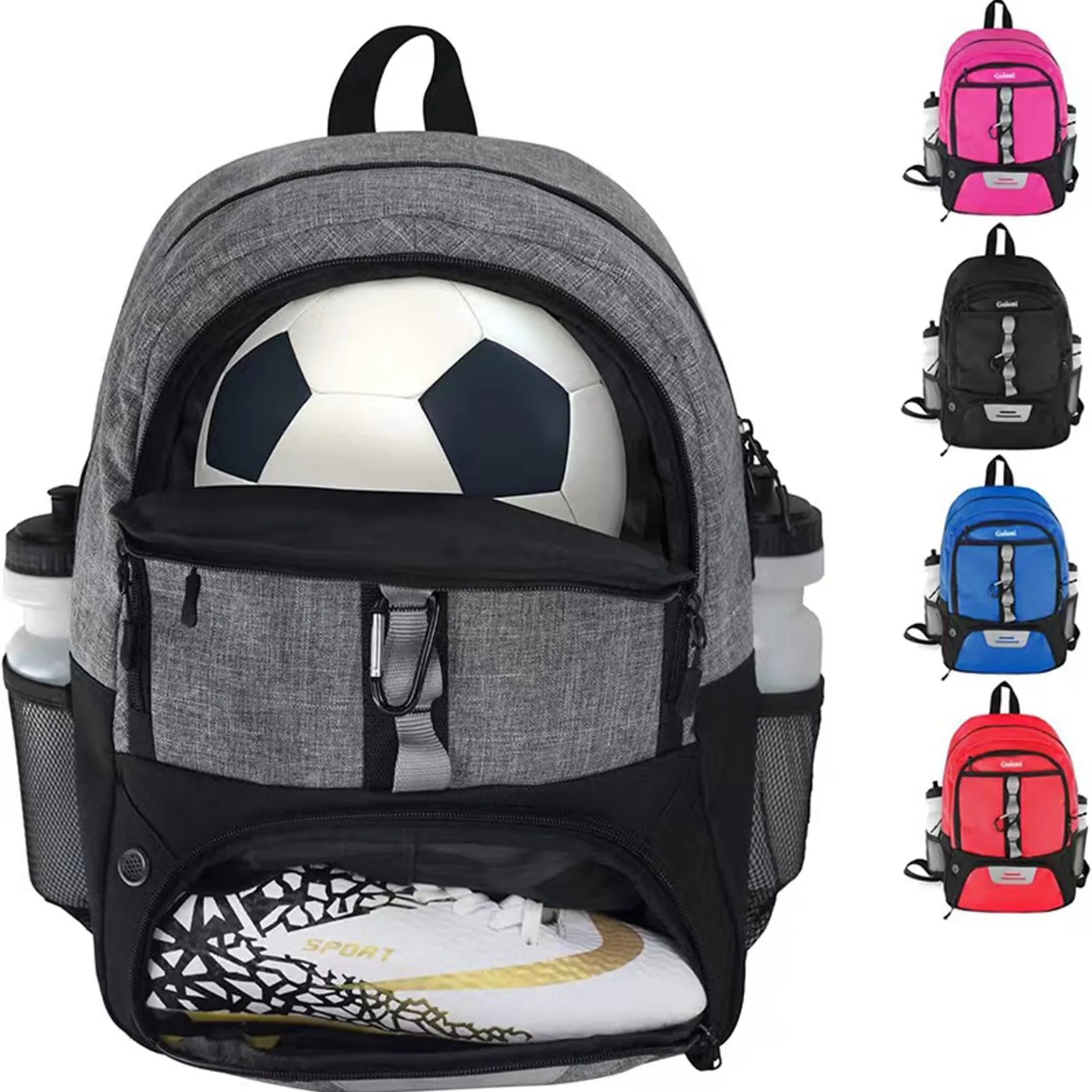 Separate Compartment Soccer Backpack 2