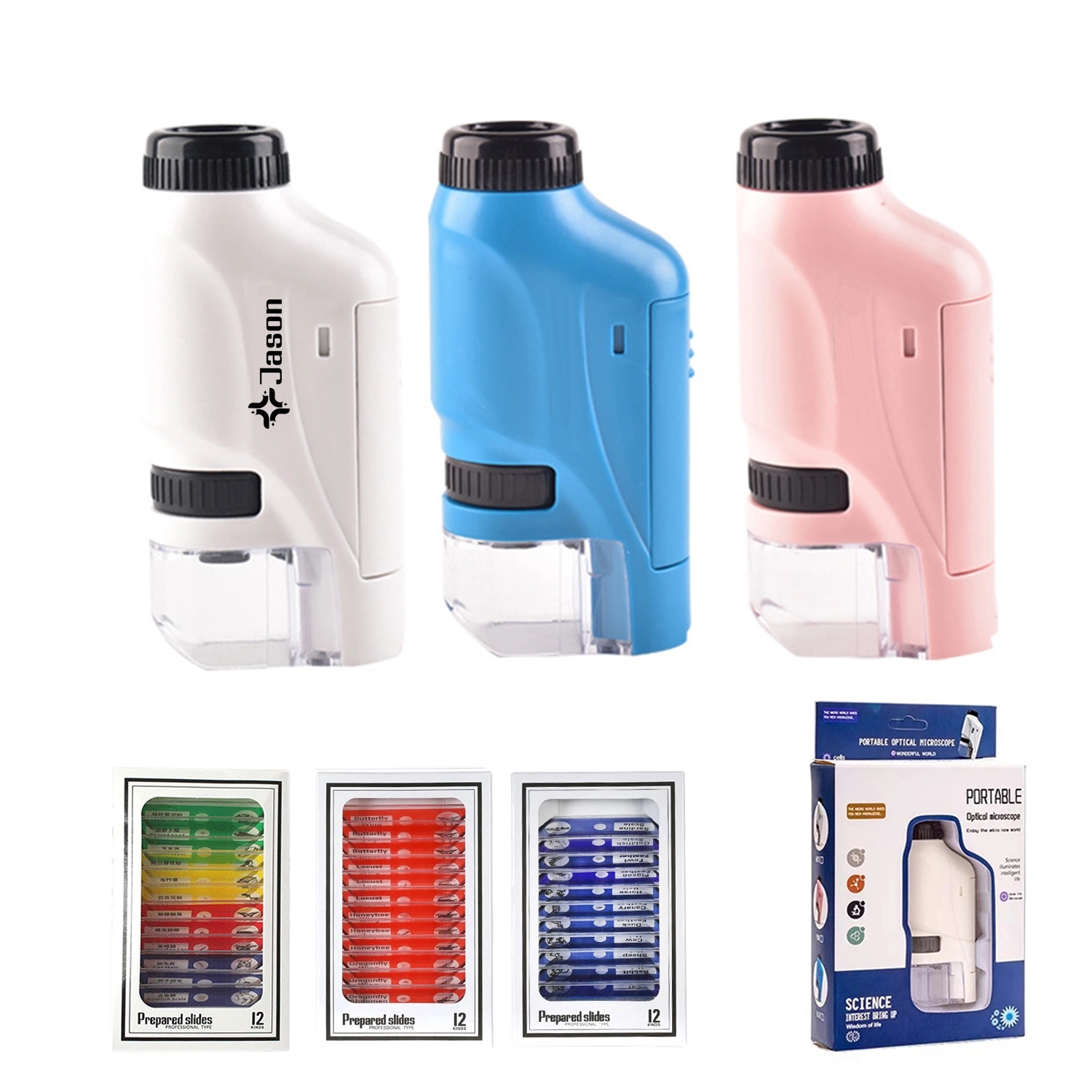 60X-120X Kids Portable Pocket Microscope 2
