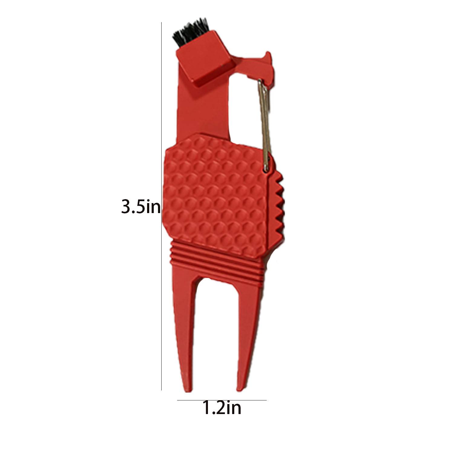 Multifunctional Metal Golf Divot Tool w/ Ball Marker 5