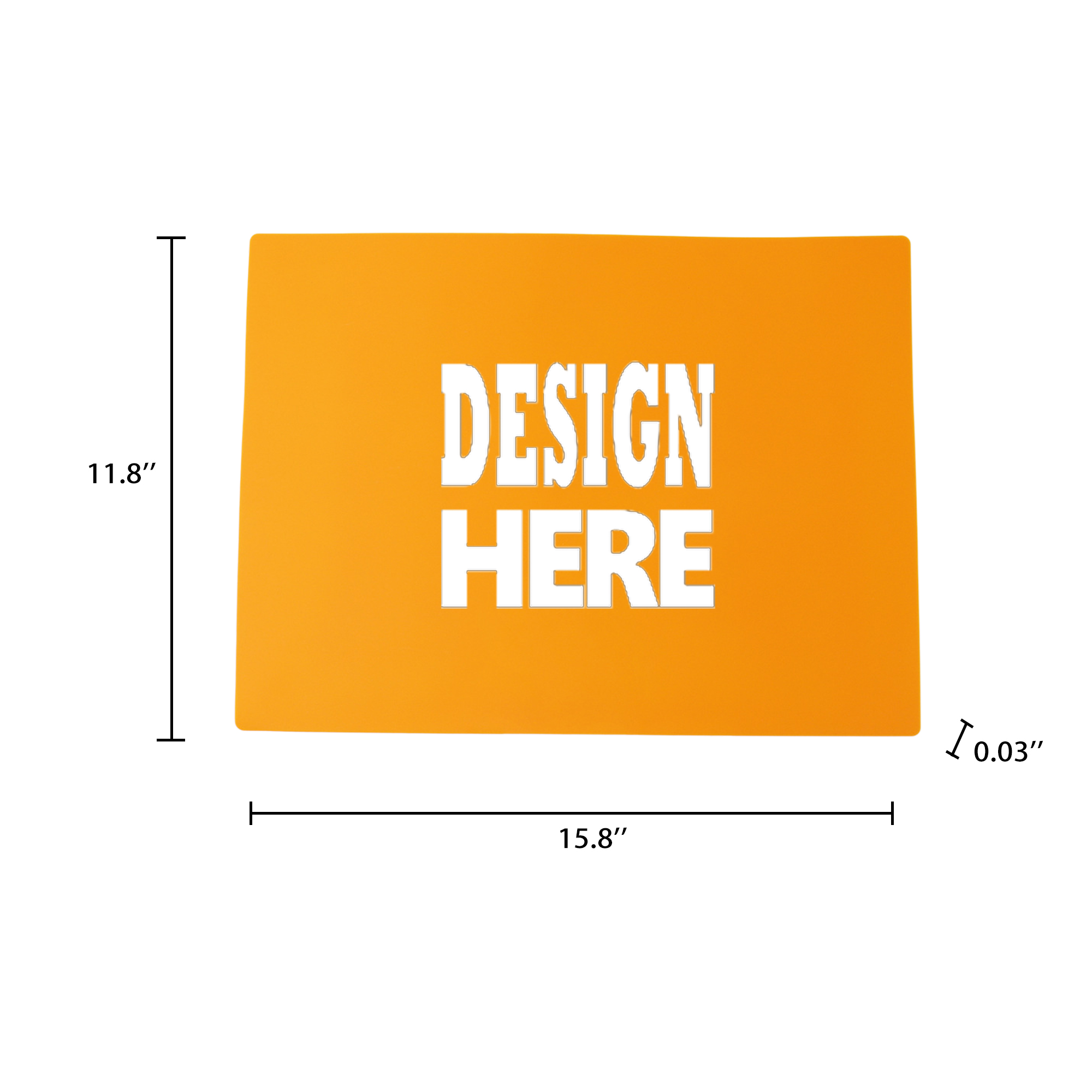 Non-Slip Silicone Desk Mat MOQ100 2