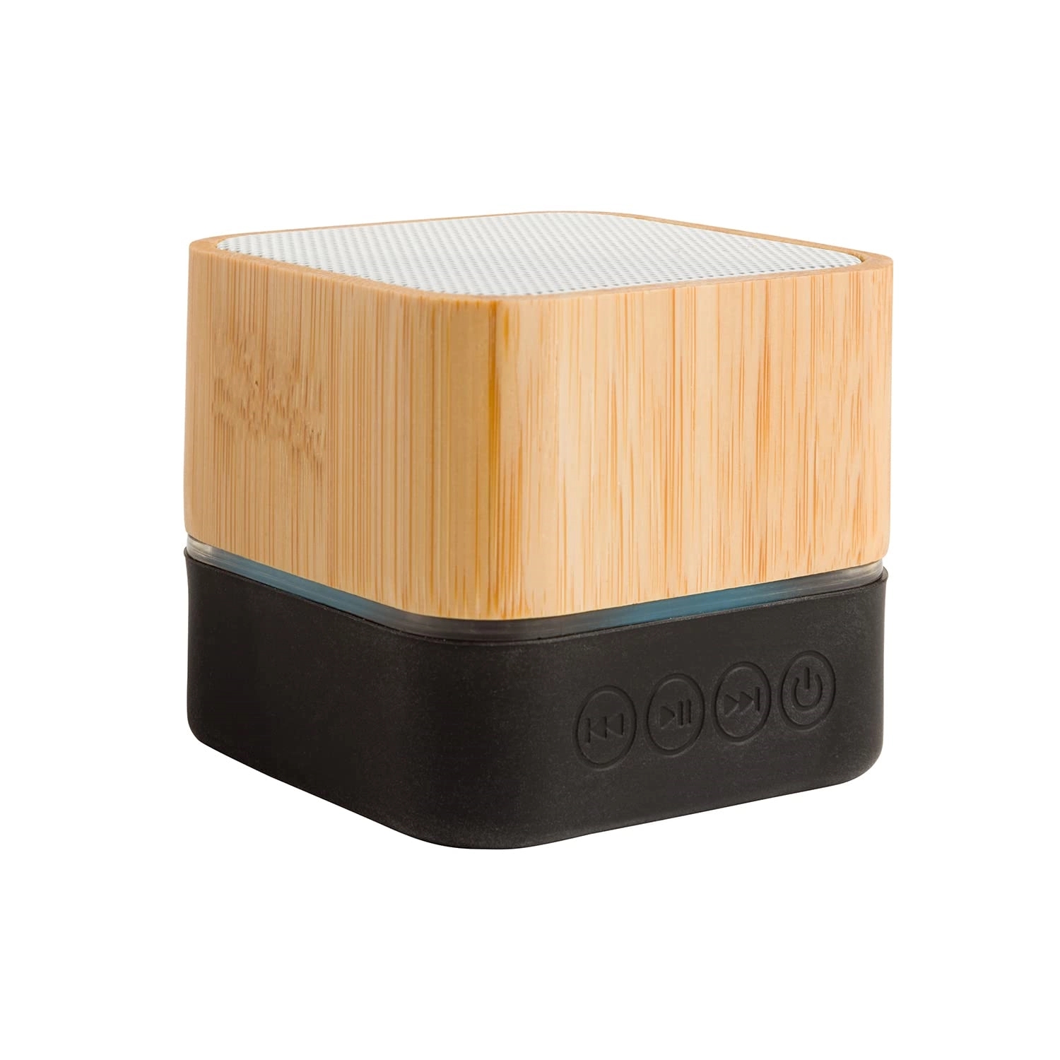 Bamboo Square Mini Portable Speaker 2