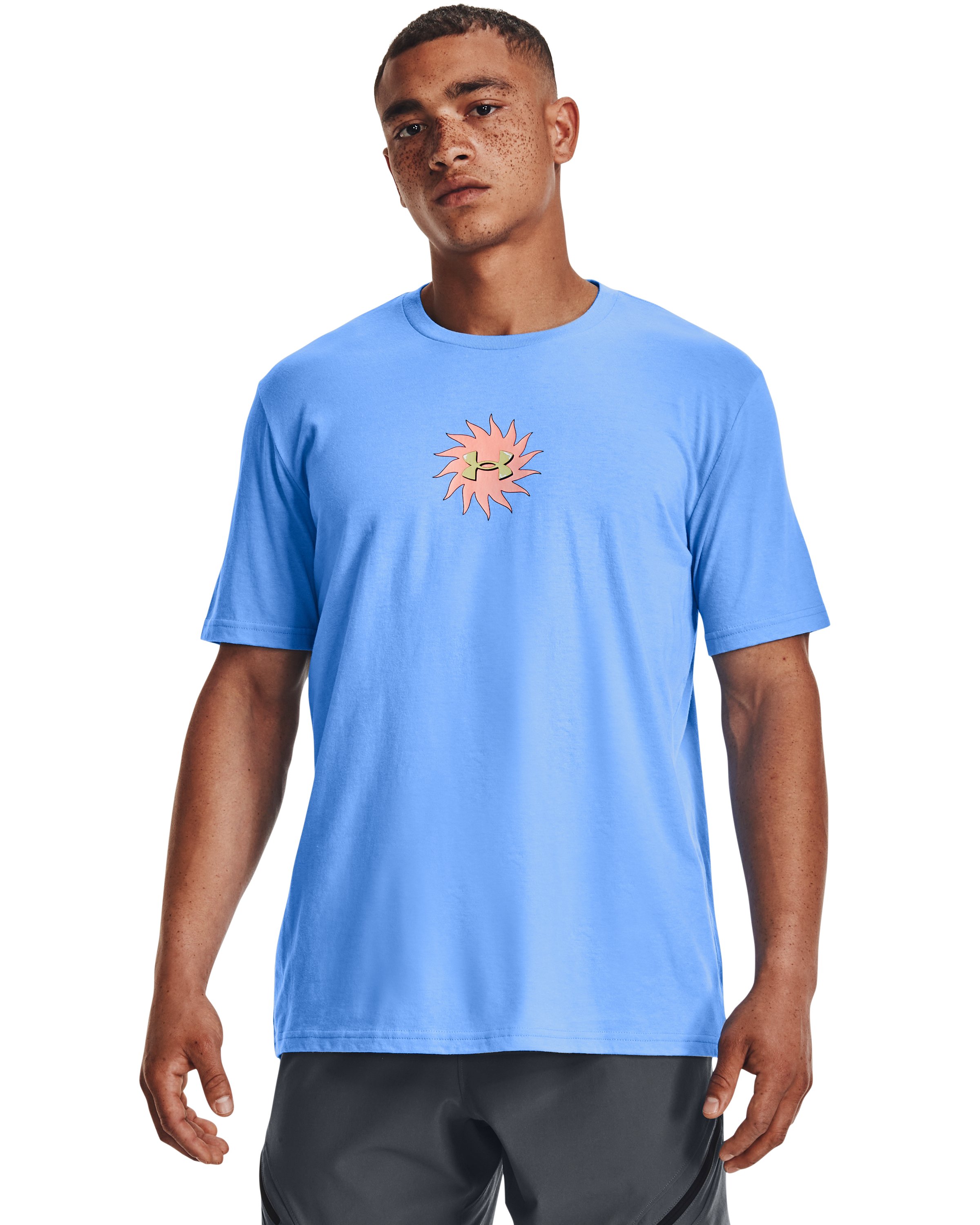 Men's UA Shine Logo Short Sleeve  4