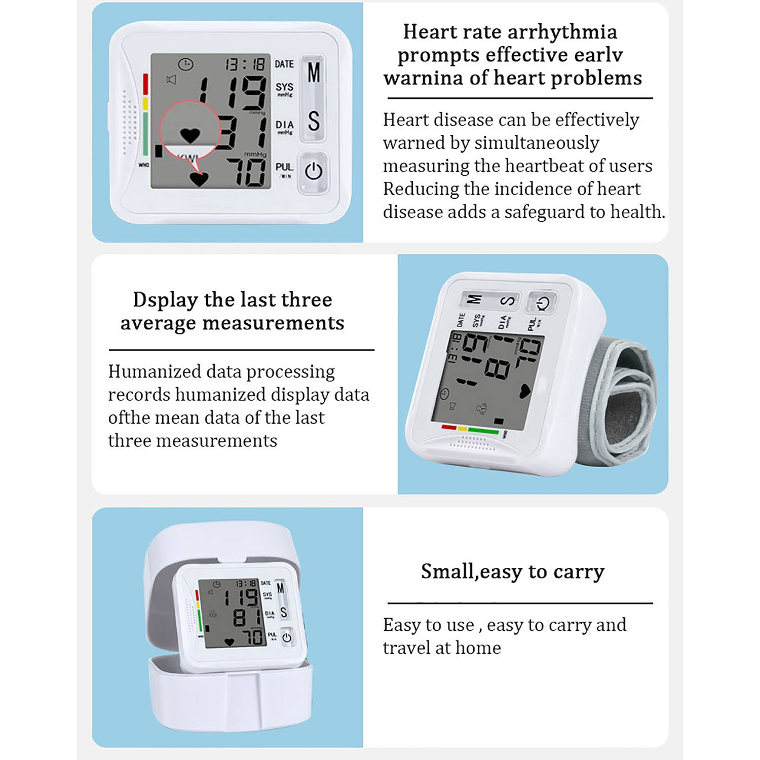 Digital Blood Pressure Monitor 6