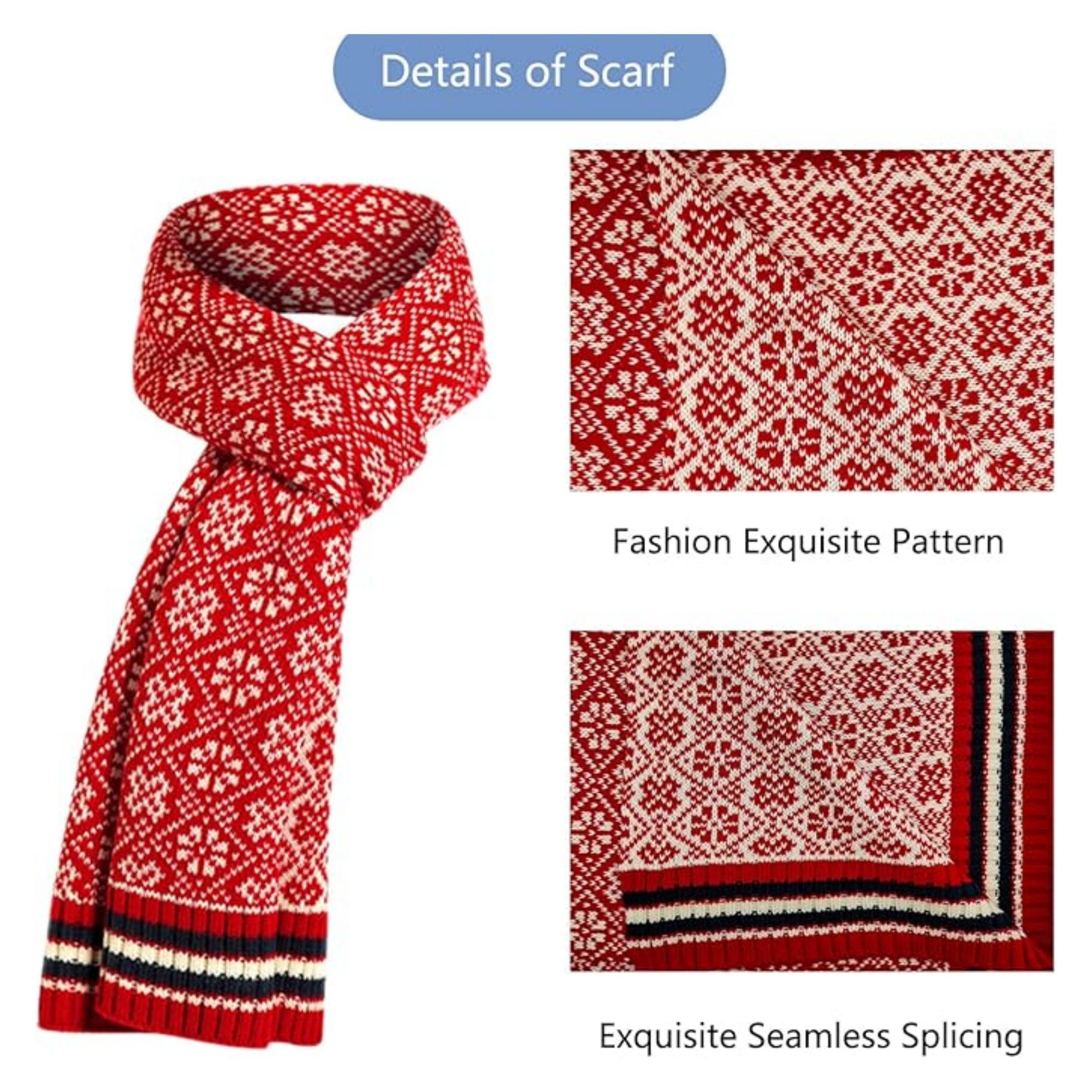 Winter Hat Scarf And Gloves For Women 3
