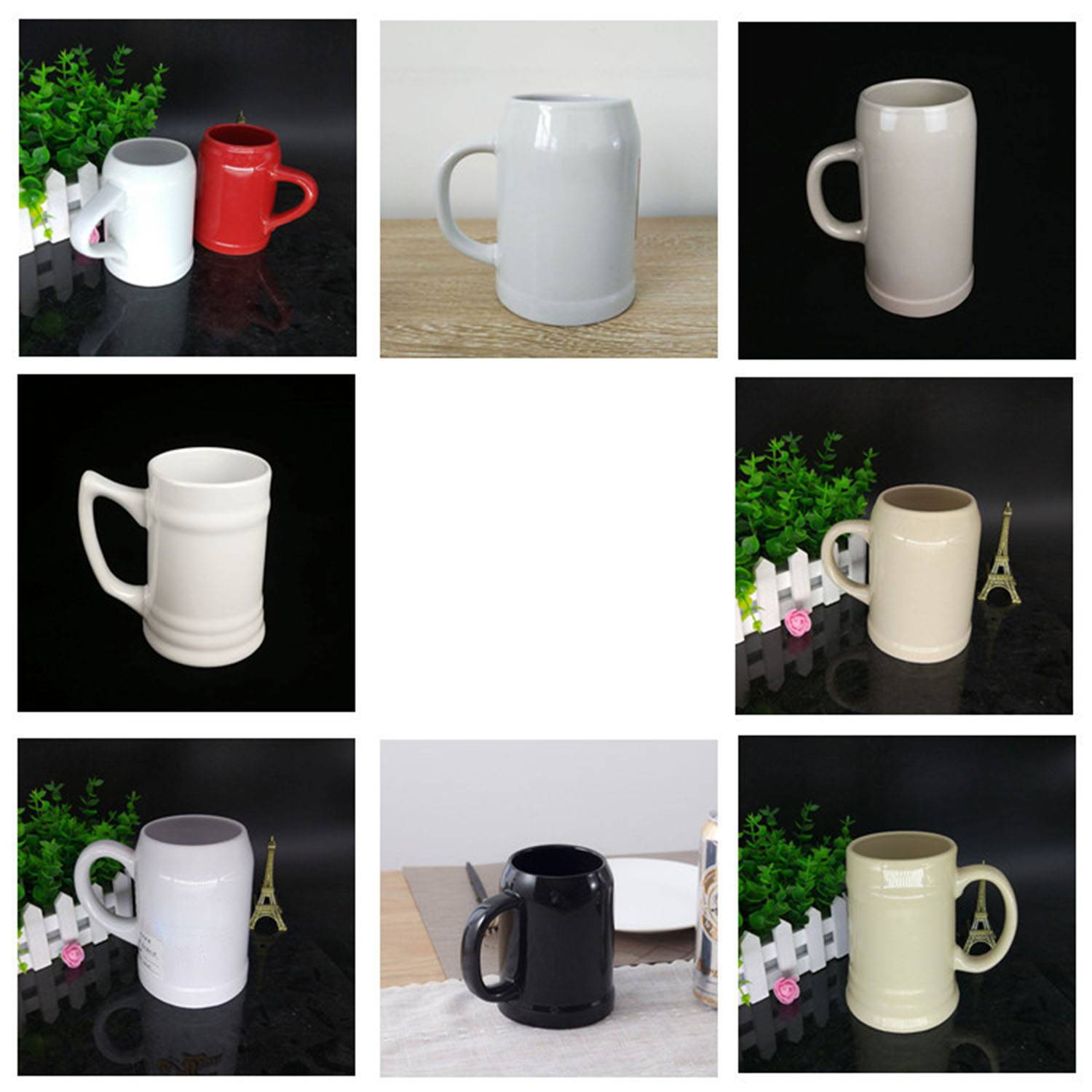 17-20 Oz Ceramic Stoneware Tankard Beer Mug 3