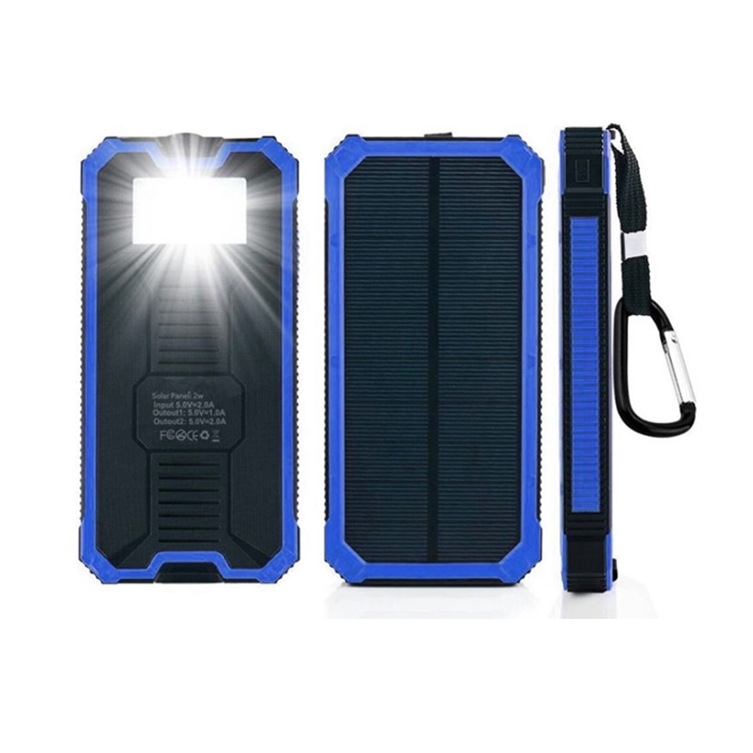 20000mAh Portable Solar Power Bank 2