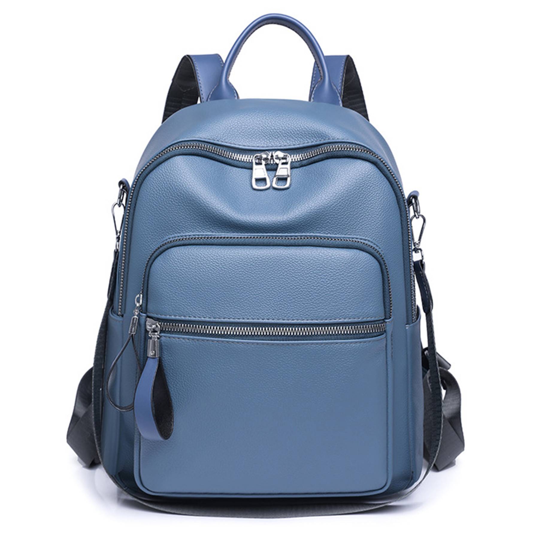 PU Leather Dual-use Casual Small Backpack Women 6