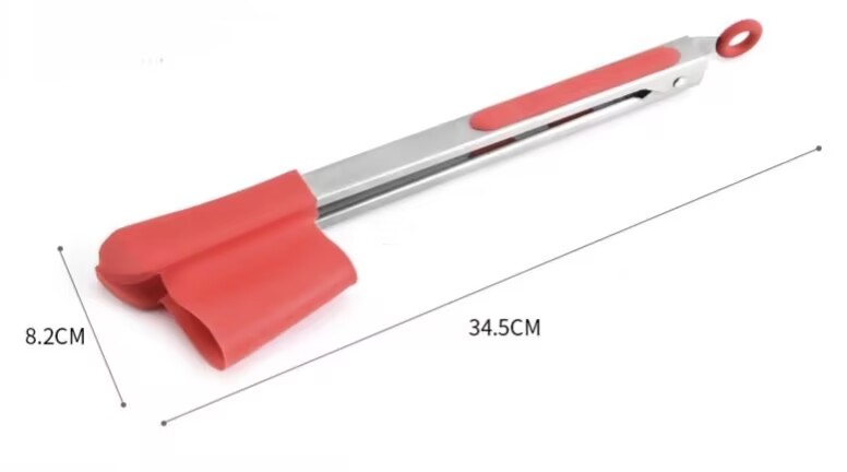 Silicone multifunctional food clip 2