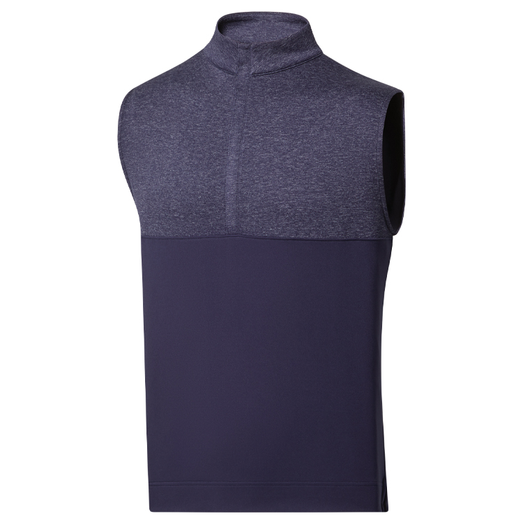 FootJoy Heather Yole Half-Zip Vest 1