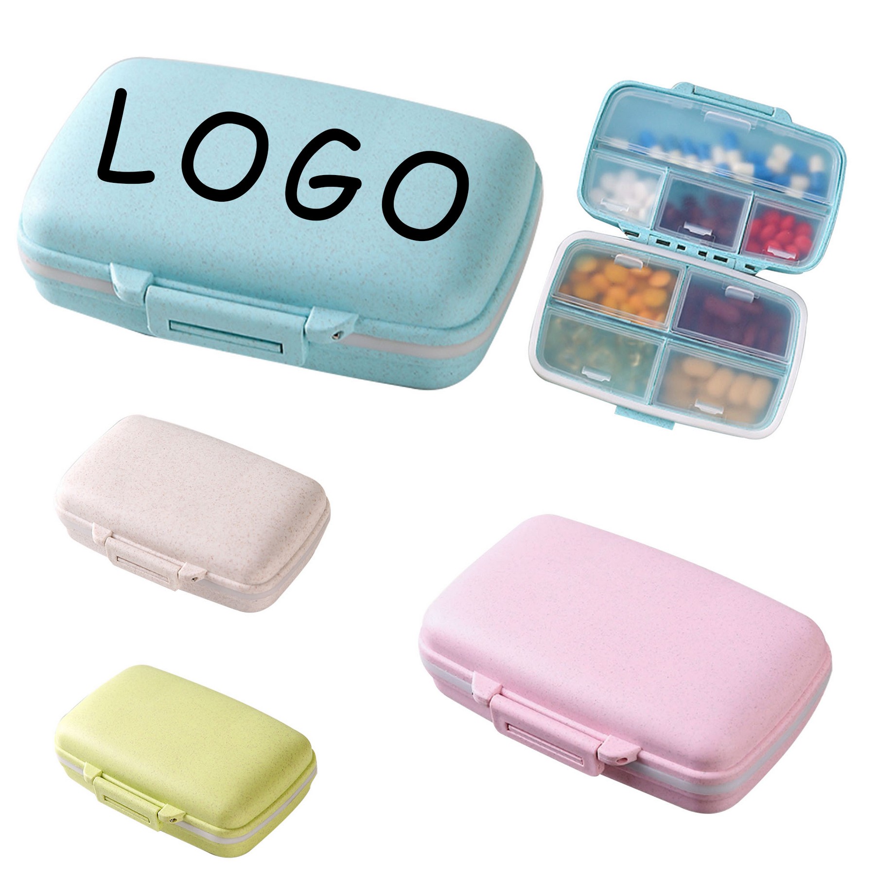 Travel Sealed Moisture Resistant Pill Box 3