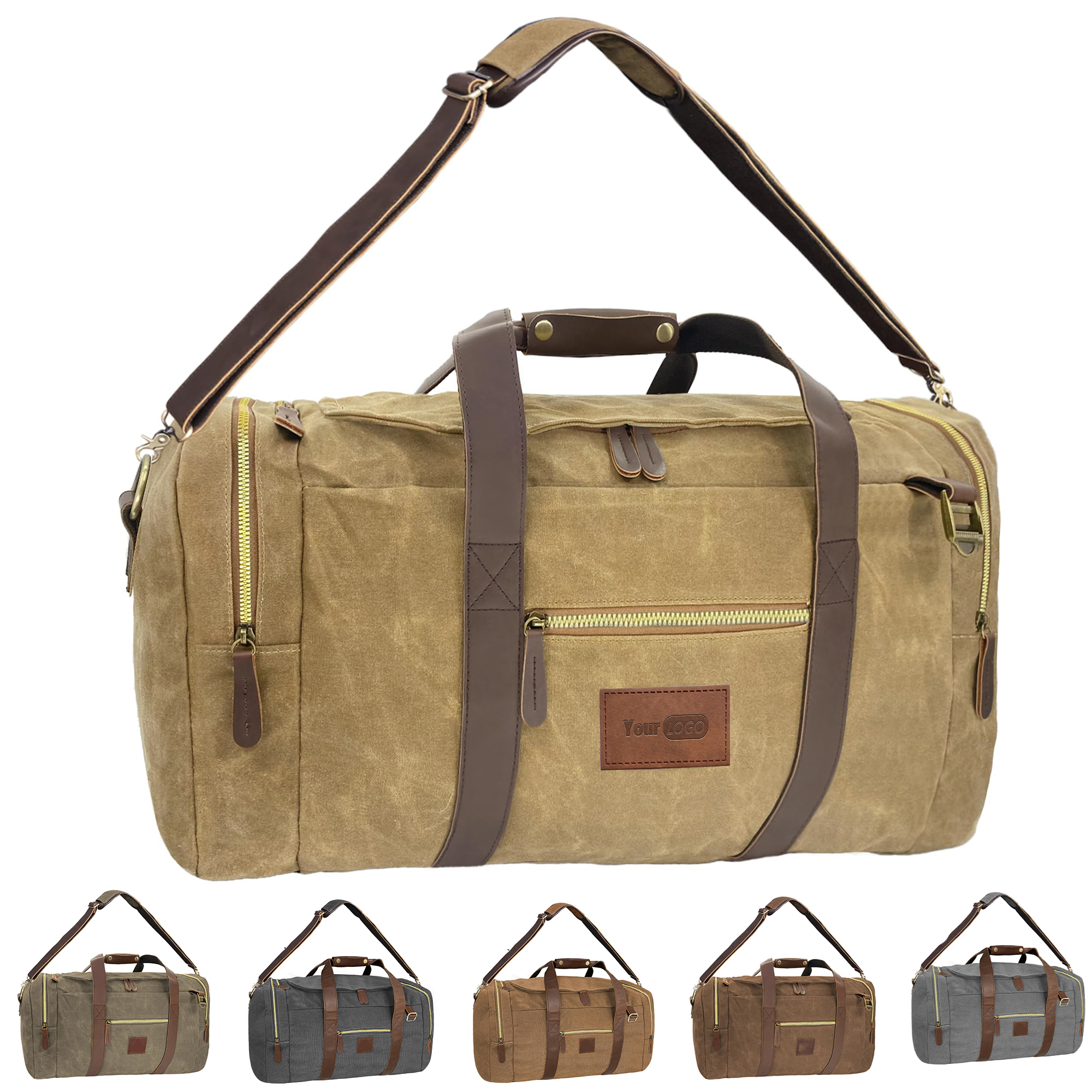 Canvs Backpack for Men Vintage travel High Capacity 5