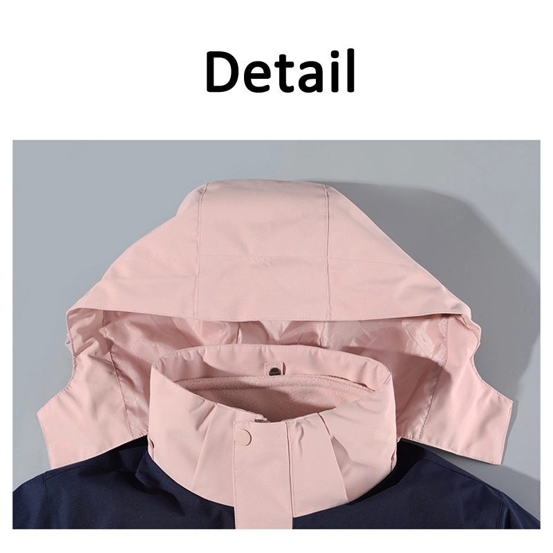 Waterproof Detachable 2-layer Hiking Jacket & Outdoor Coat 9