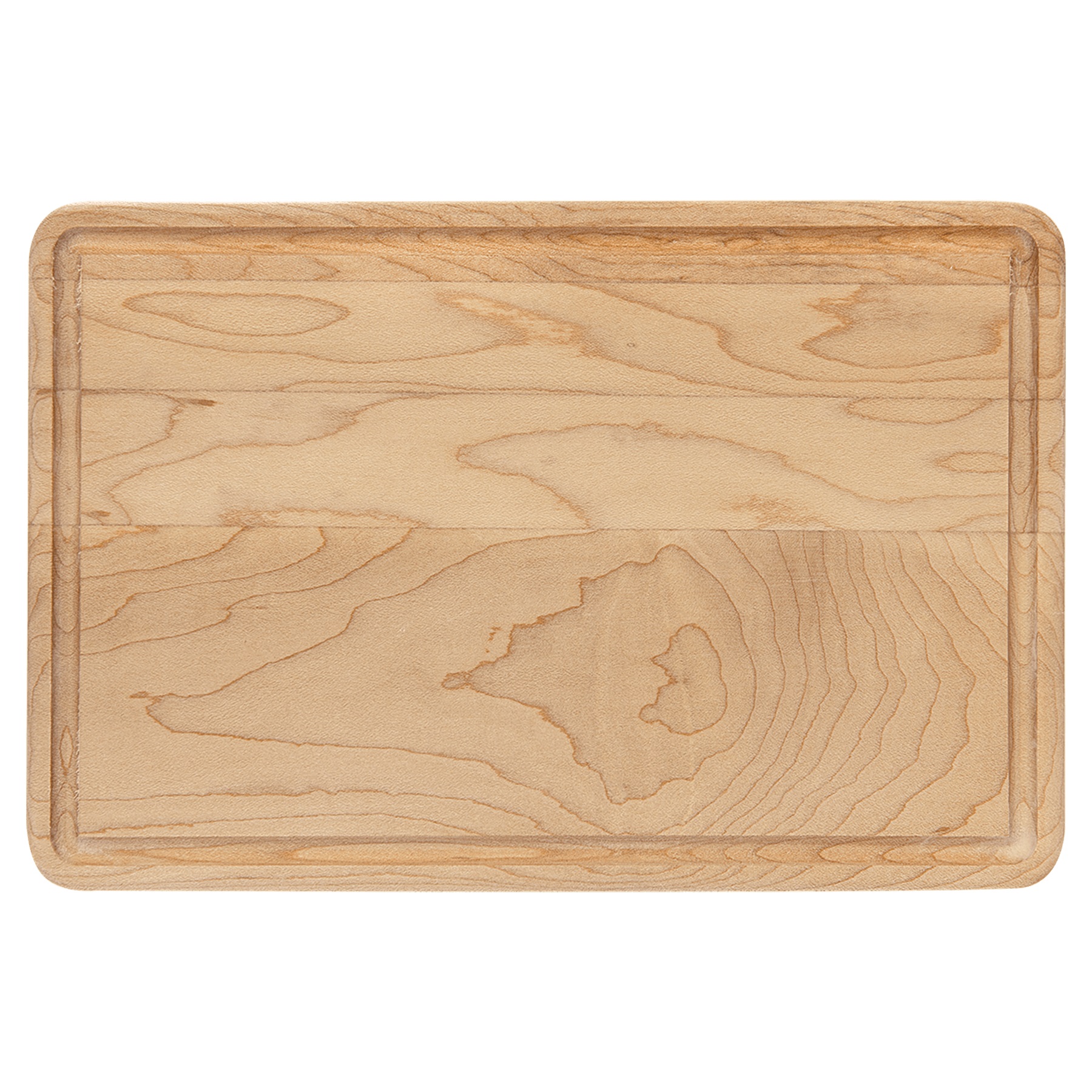 9" x 6" Maple Cutting Board with Drip Ring 4