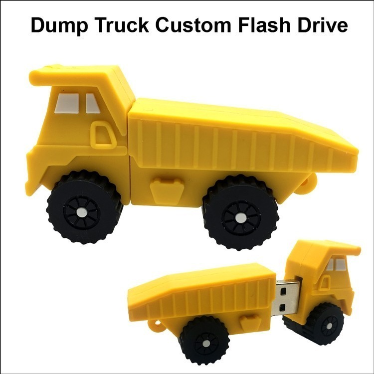 Dump Truck Flash Drive / USB - 8 GB