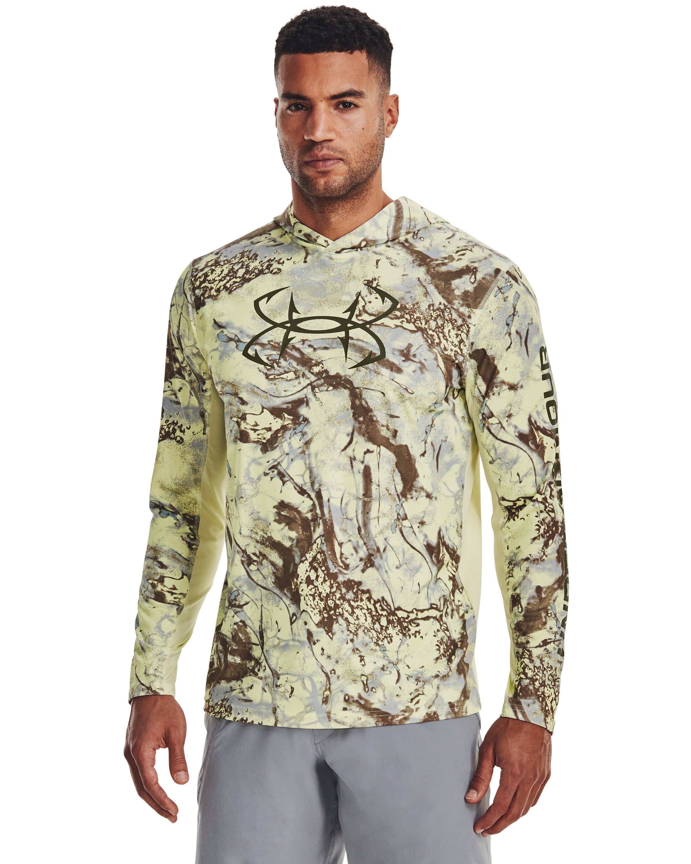 Men's UA Iso-Chill Shorebreak Camo Hoodie 16