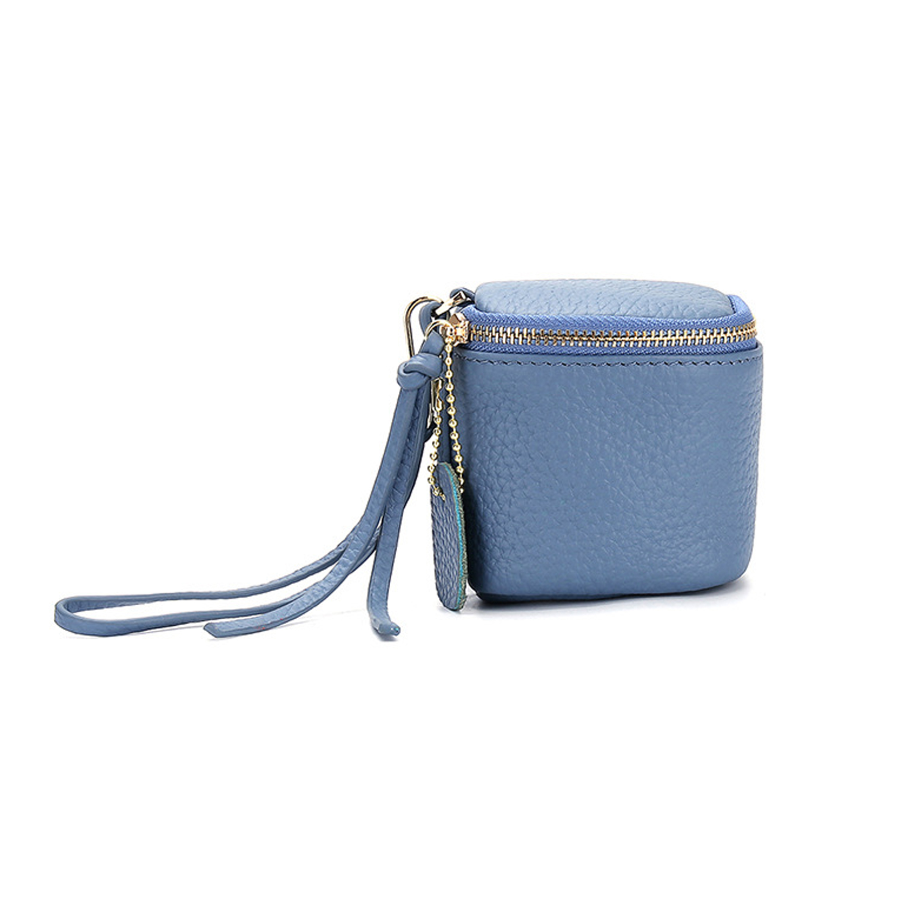 Genuine leather women's mini carrying coin bag 9