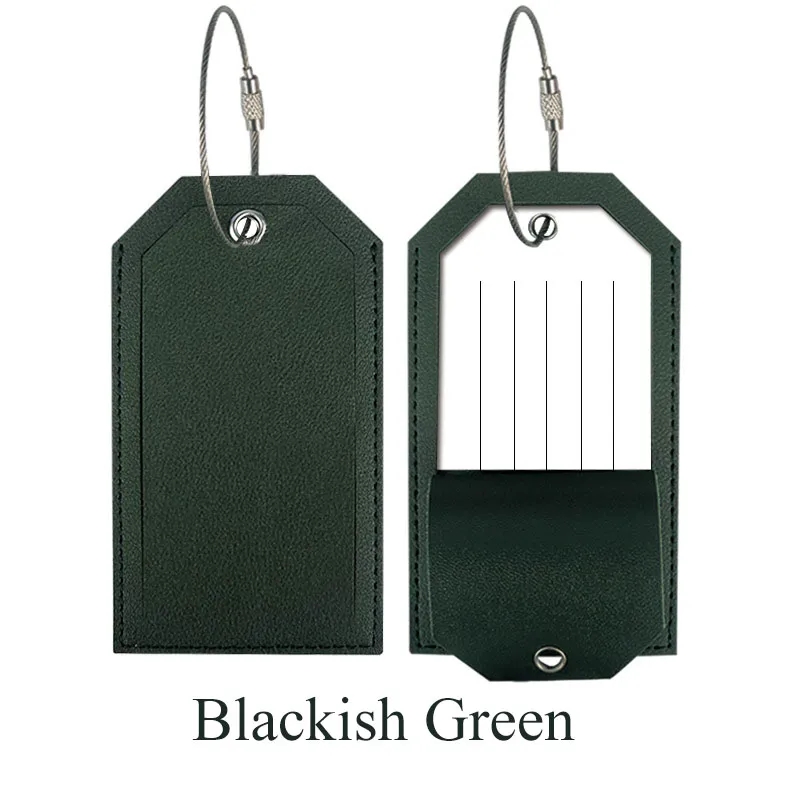 PU Leather Luggage Tag 5
