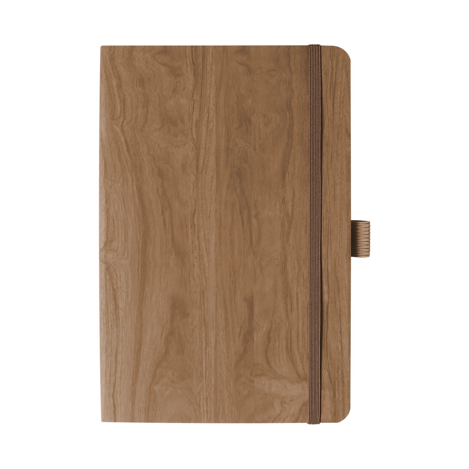 Soft-Touch Wood Grain Journal