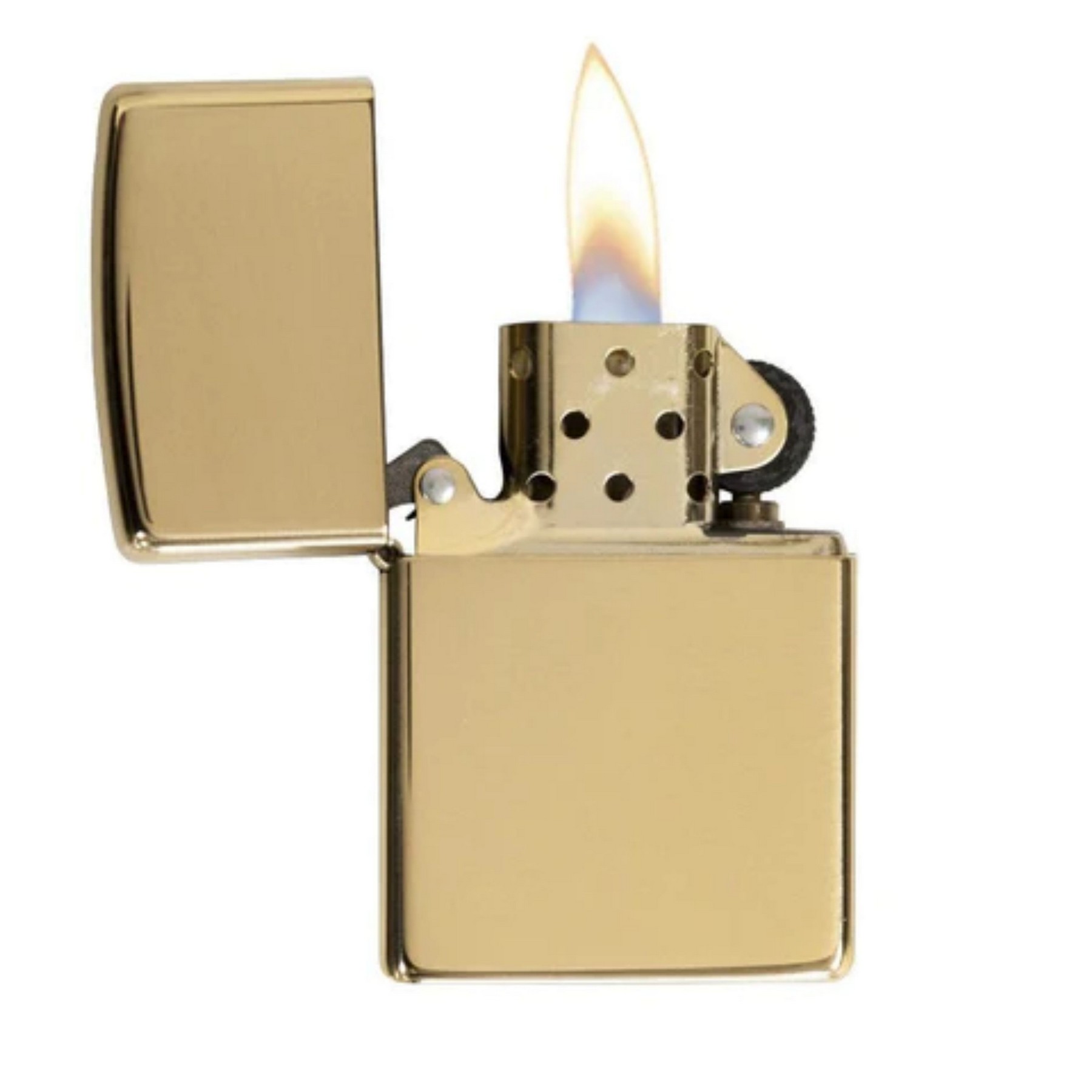 Genuine Zippo windproof lighter - High Polish Brass 3