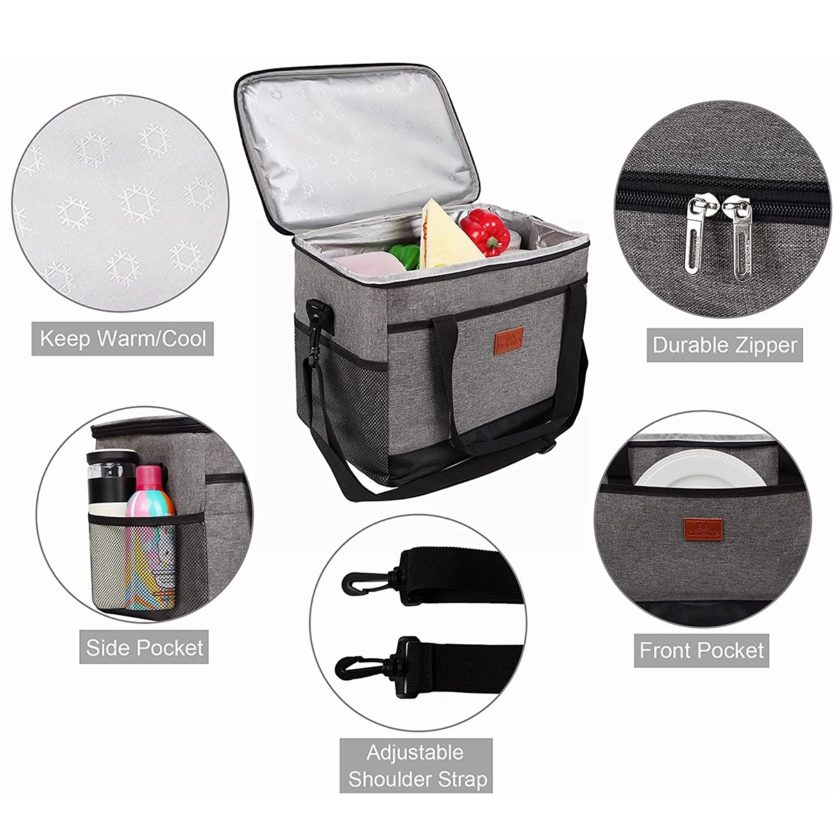 Waterproof Portable Storage Lunch Bag 2