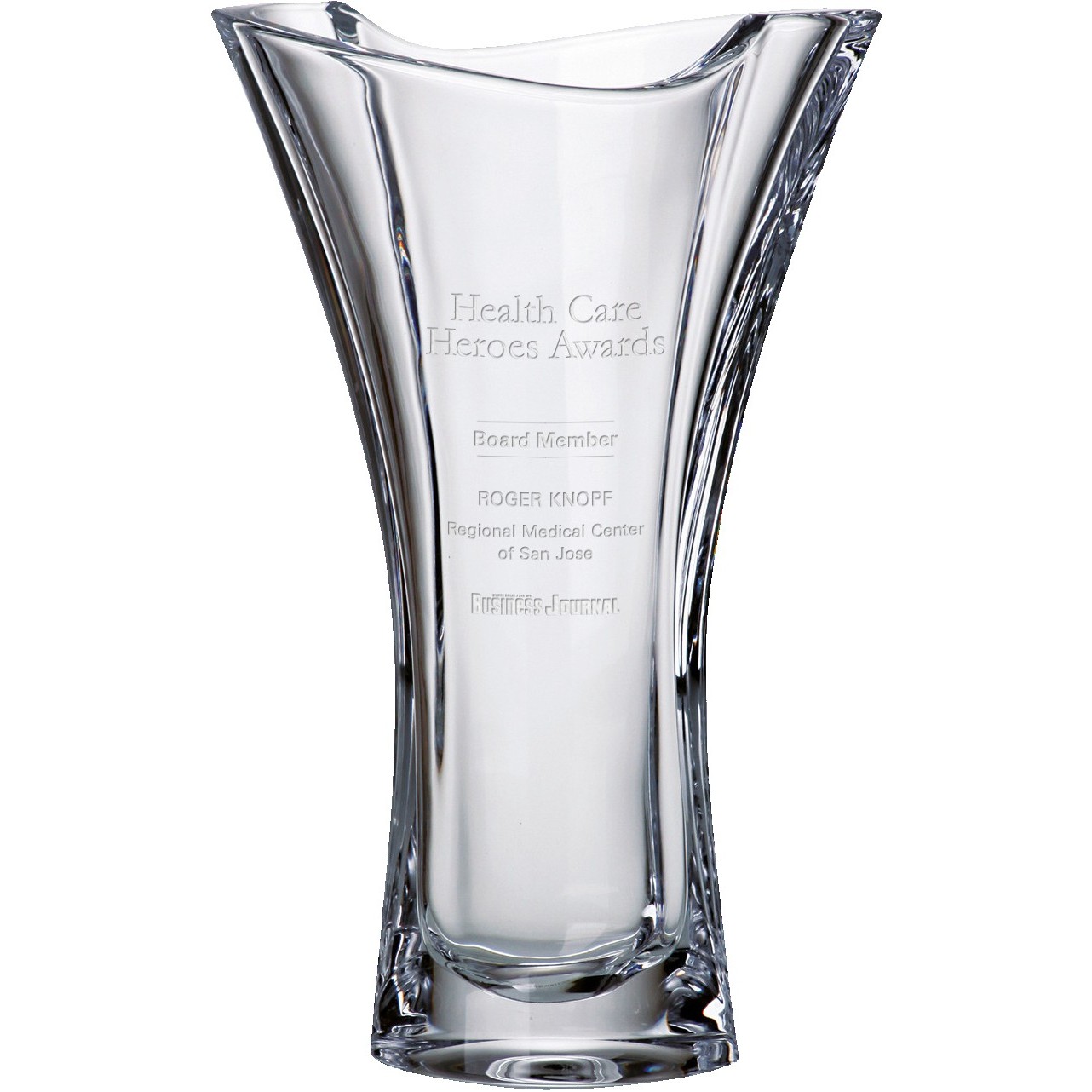 10"H Westgate Smile Flair Vase