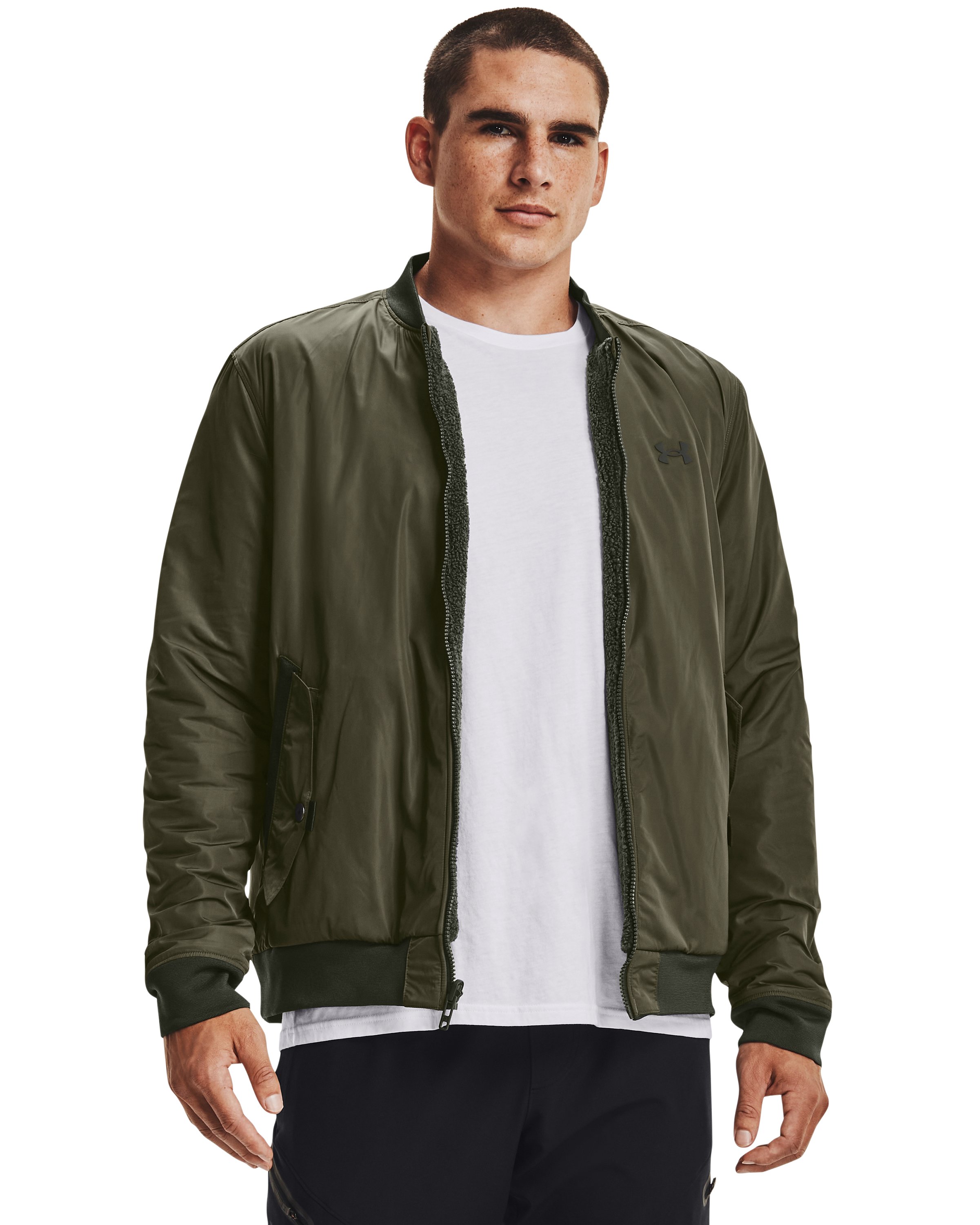 Men's UA Reversible Bomber Jacket 3