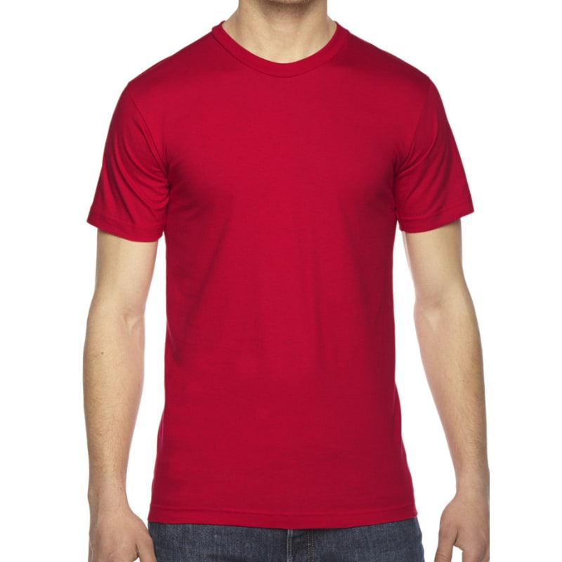 American Apparel Unisex Fine Jersey Short-Sleeve T-Shirt 6