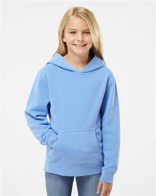 Youth Midweight Pigment-Dyed Hooded Sweatshirt - PRM1500Y 52