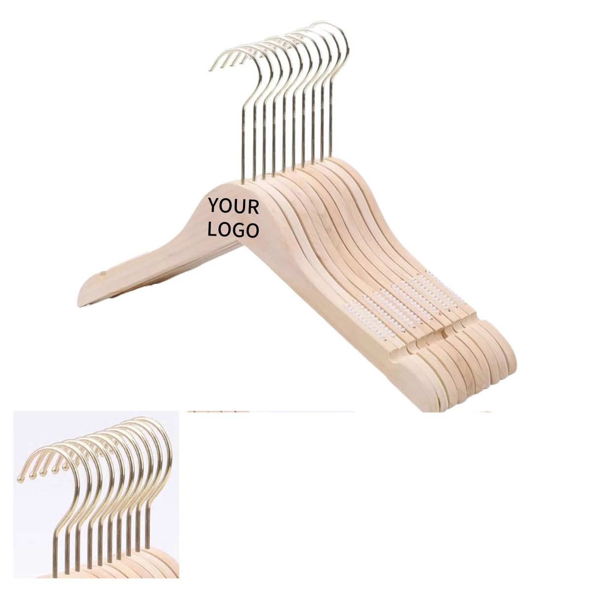 Wooden Heavy Duty Clothes Hanger 1