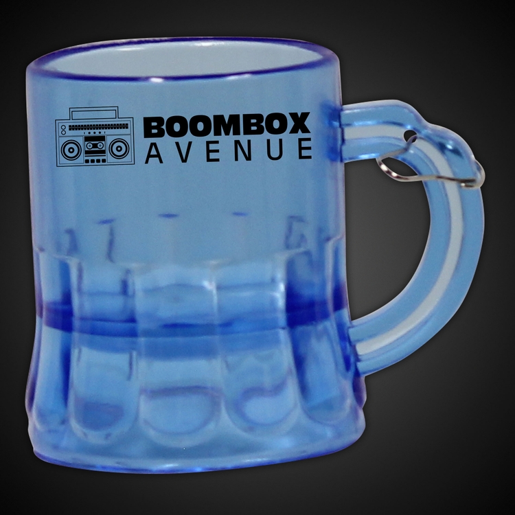 Blue Beer Mug Medallion