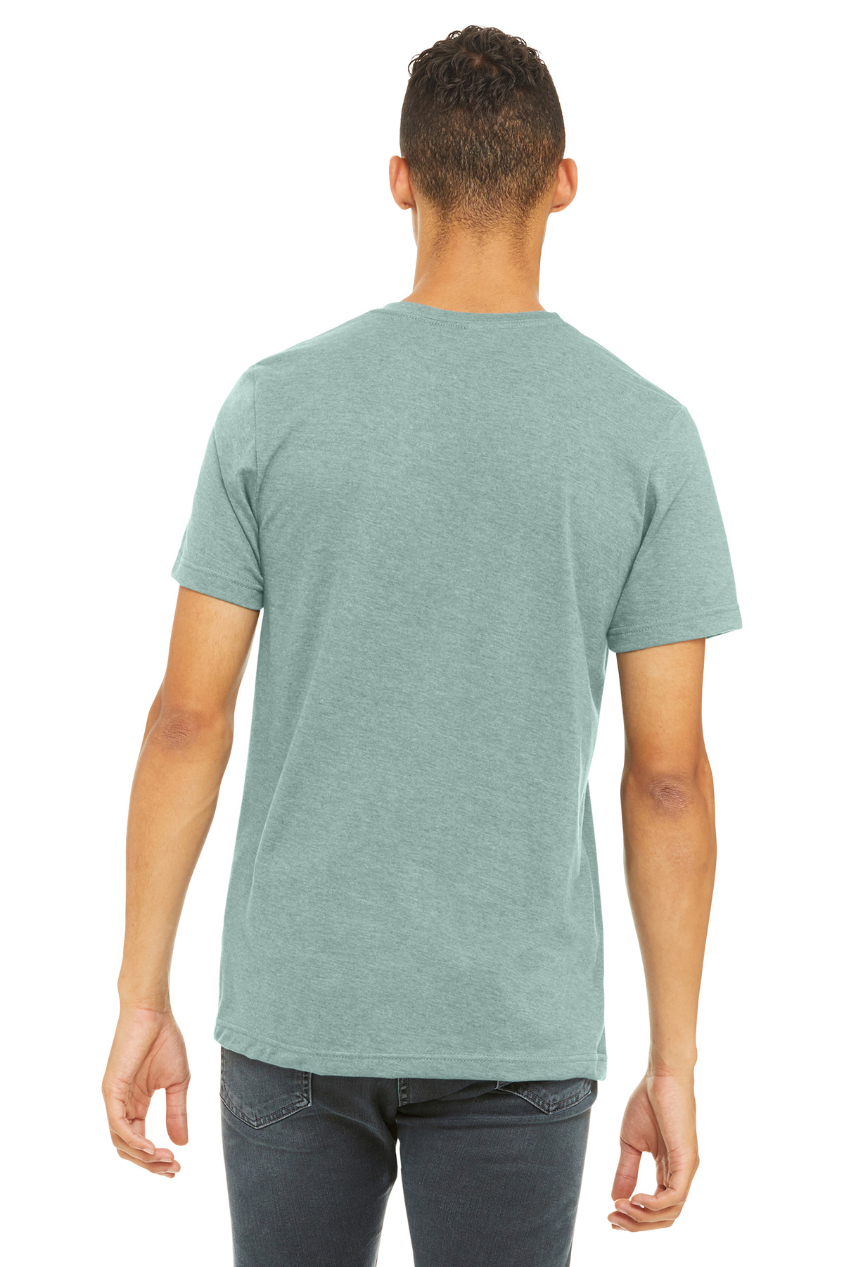 BELLA+CANVAS Unisex Heather CVC Short Sleeve Tee. BC3001CVC 31