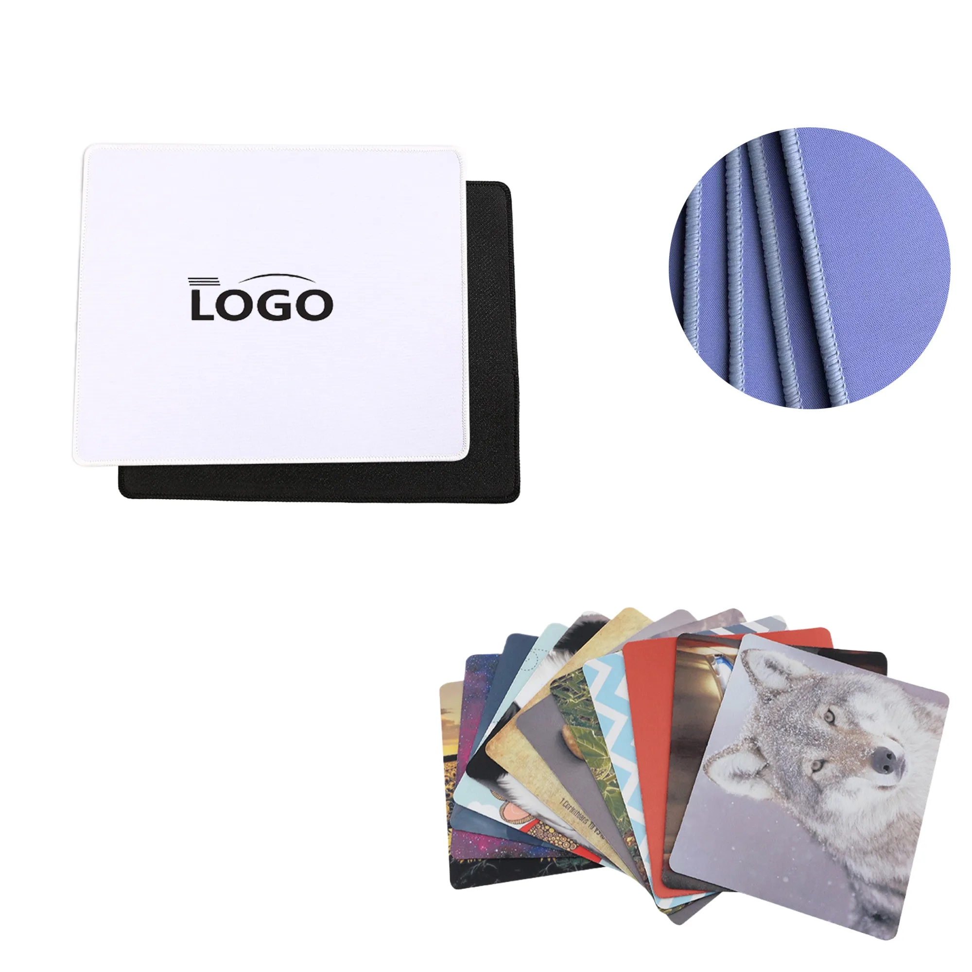 MOQ100 Custom Mult Size Blank Mouse Pad 3