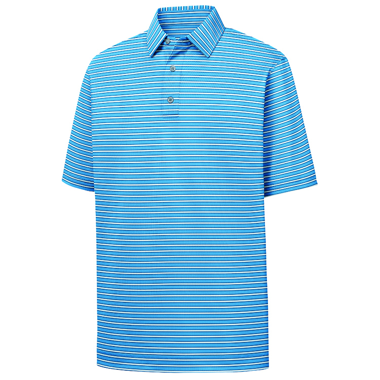 FootJoy ProDry Performance Stretch Lisle Pinstripe Polo 7