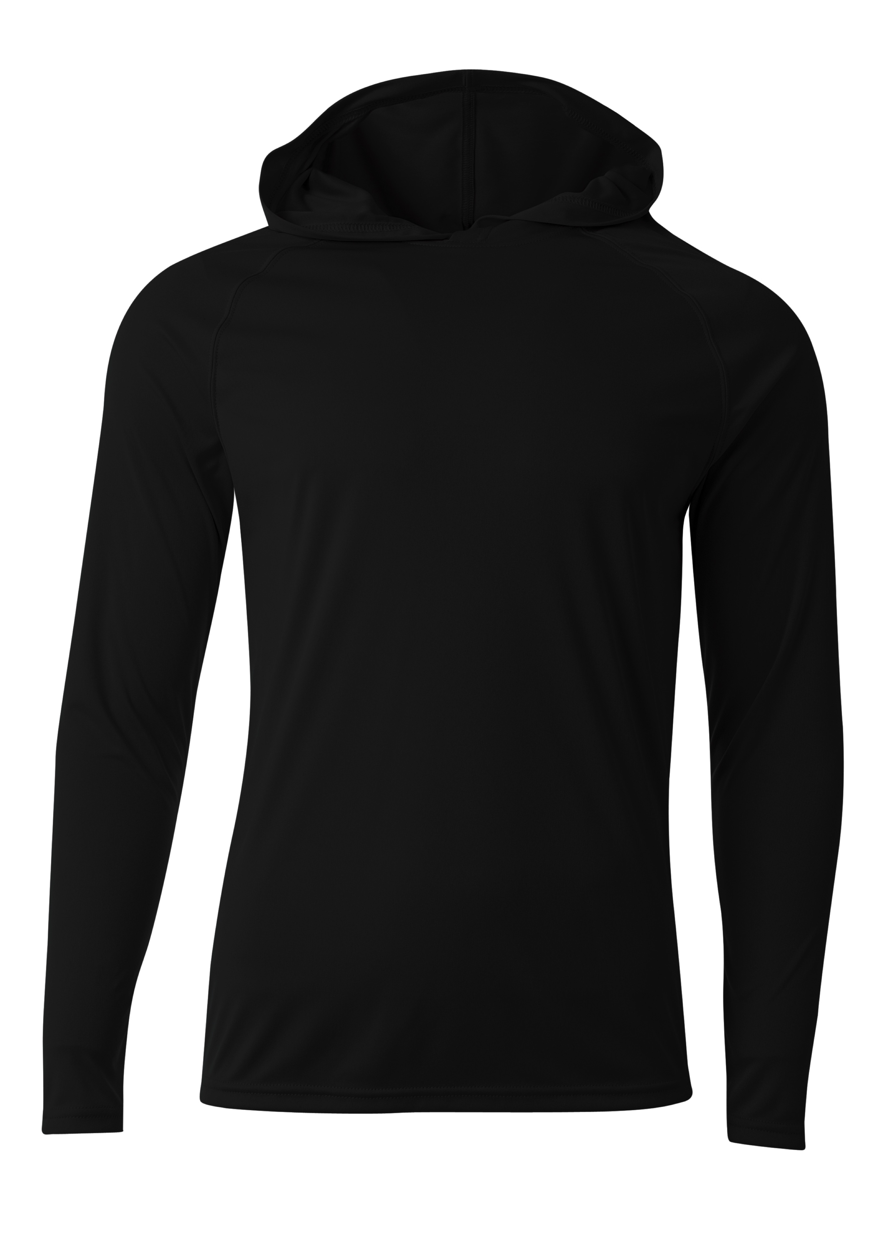 A4 Long Sleeve Hooded Tee 2