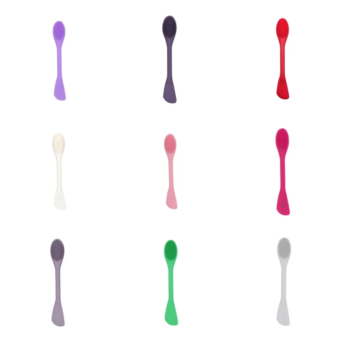 Dual End Silicone Facial Mask Brush 4