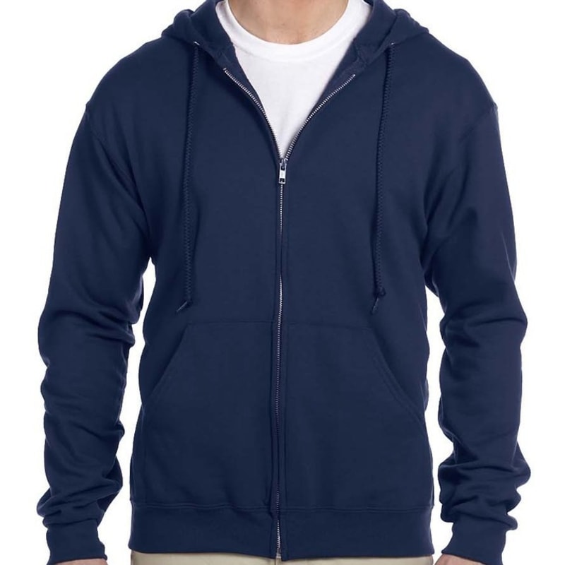 Jerzees 8 Oz., 50/50 NuBlend® Fleece Full-Zip Hood 23